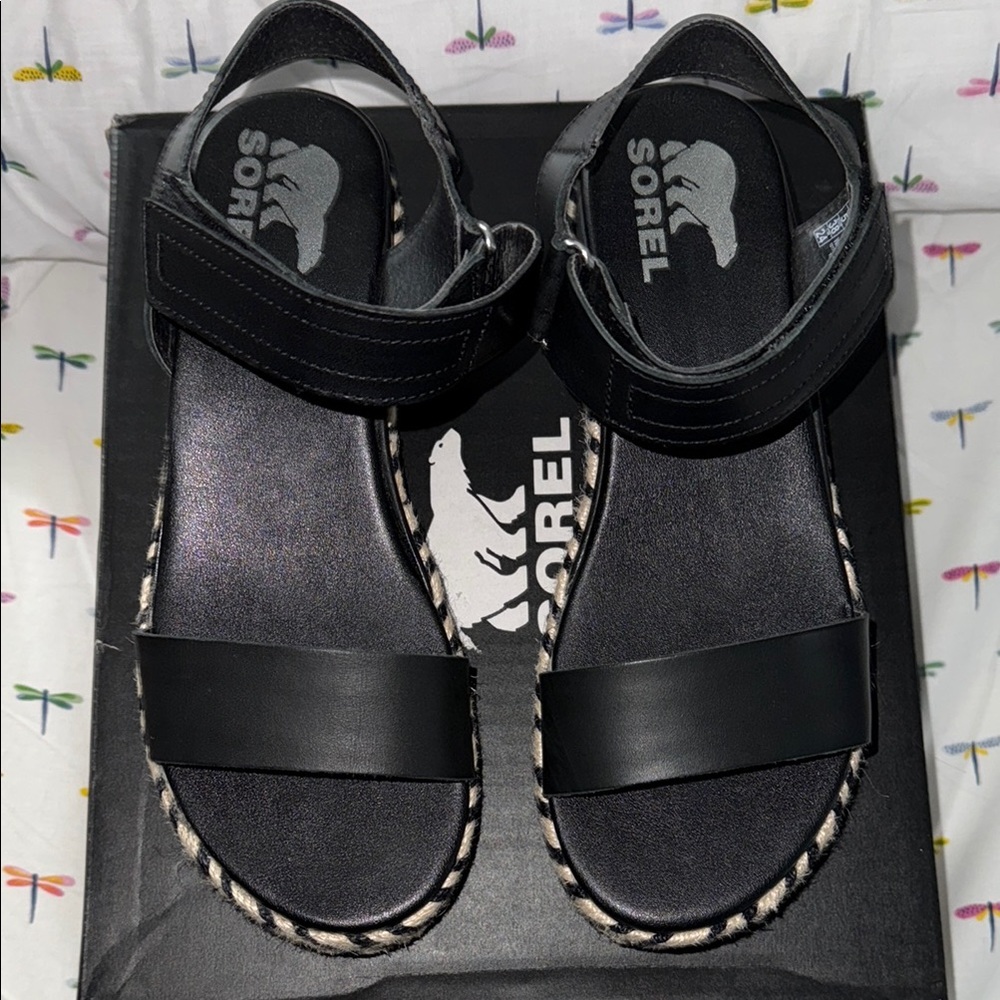 Sorel Cameron Flatform 7 38 black